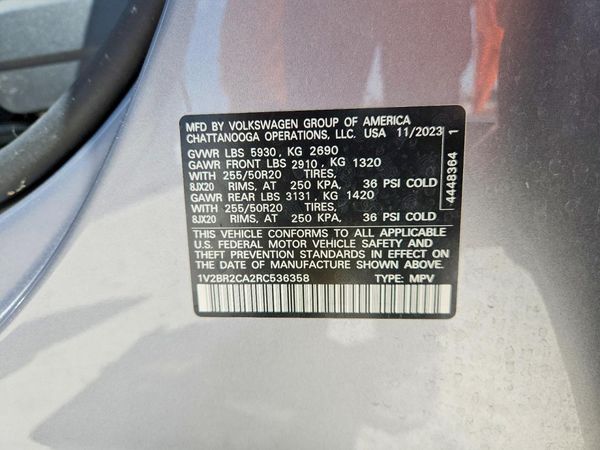 2024 VOLKSWAGEN ATLAS
