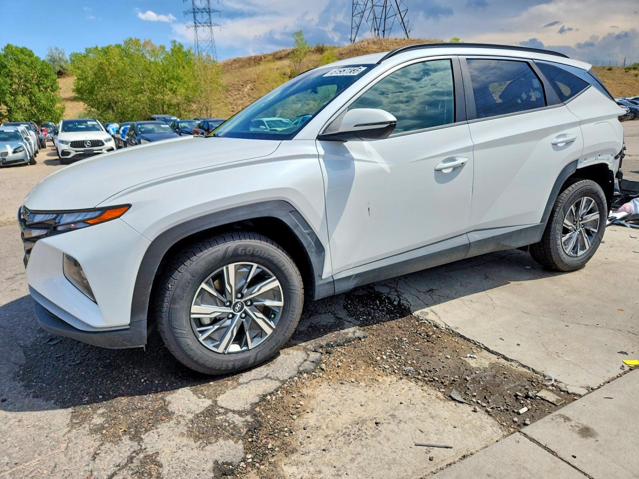 2022 HYUNDAI TUCSON Blue