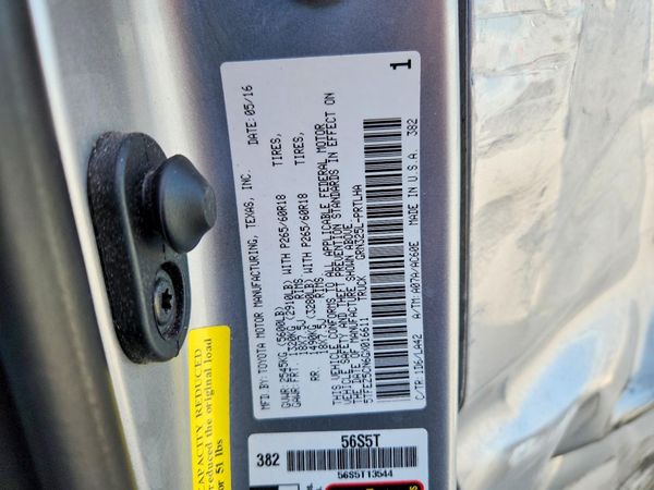 2016 TOYOTA TACOMA Limited