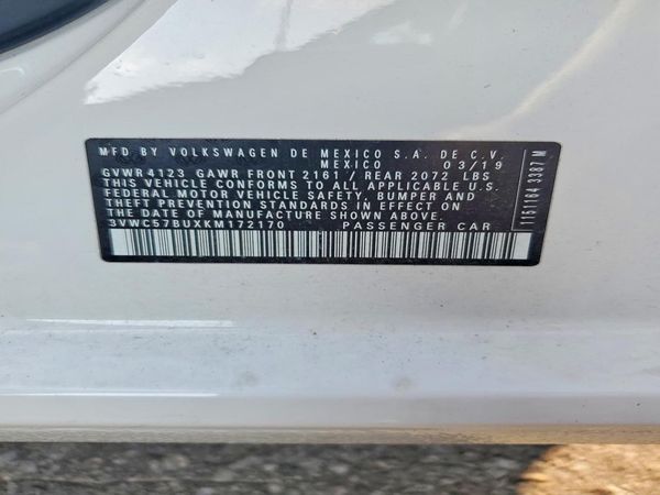 2019 VOLKSWAGEN JETTA S, SE, R-Line