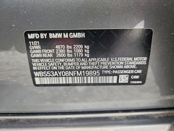 2022 BMW M3