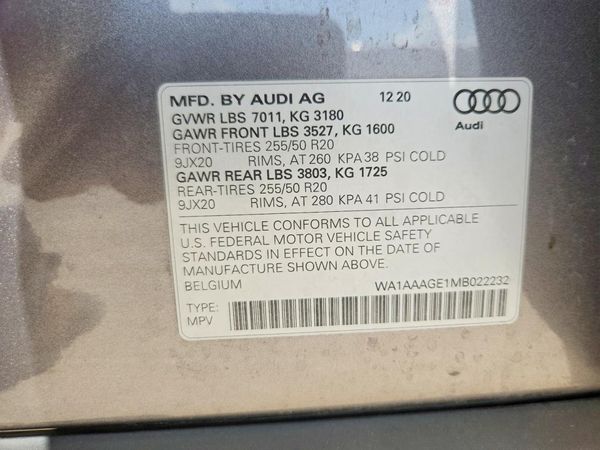 2021 AUDI E-TRON