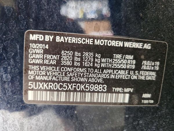 2015 BMW X5 xDrive35i