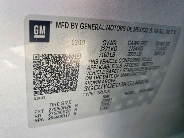 2019 CHEVROLET SILVERADO LTZ