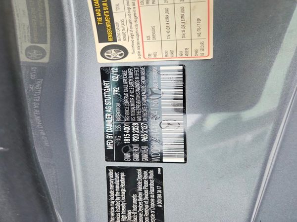 2012 MERCEDES-BENZ SLK SLK250
