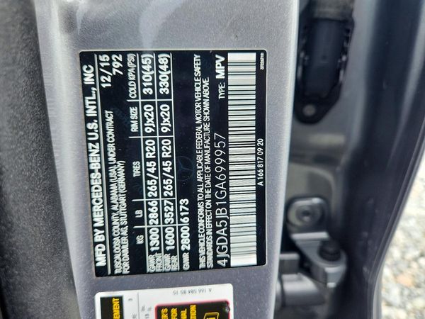2016 MERCEDES-BENZ GLE GLE350