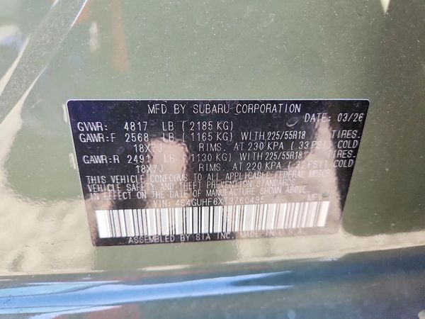 2026 SUBARU CROSSTREK Sport