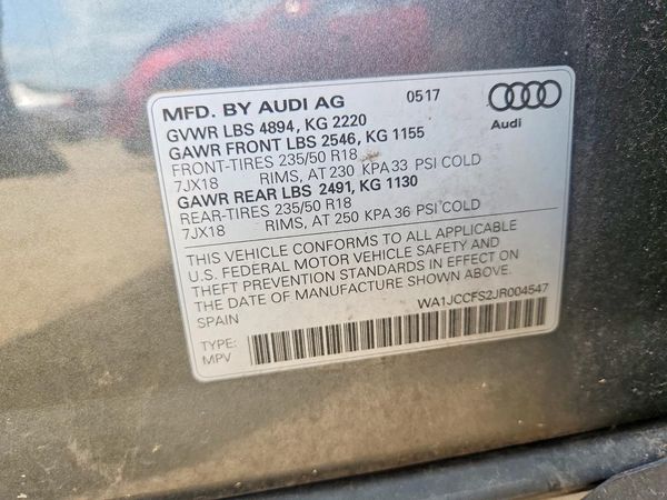 2018 AUDI Q3