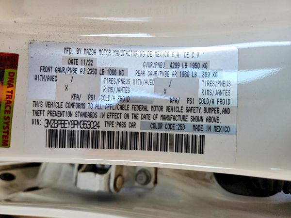 2023 MAZDA 3 Premium Plus Package