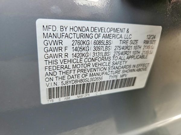 2025 ACURA MDX