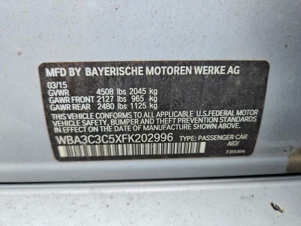 2015 BMW 320