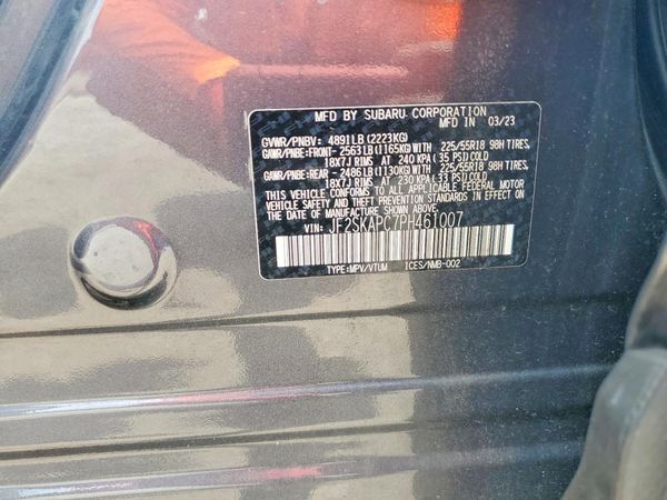 2023 SUBARU FORESTER