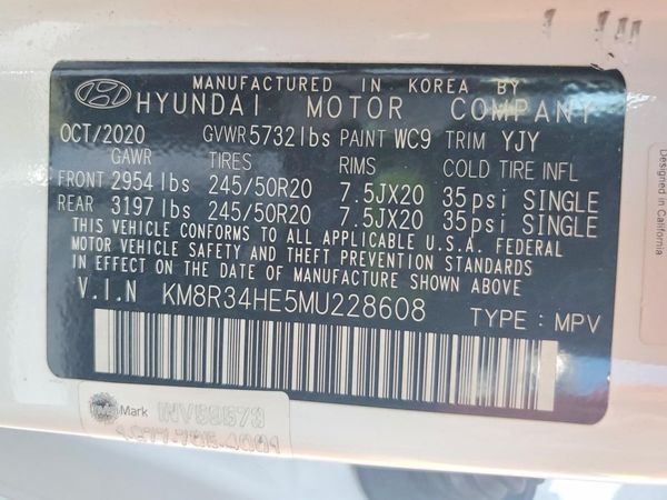 2021 HYUNDAI PALISADE