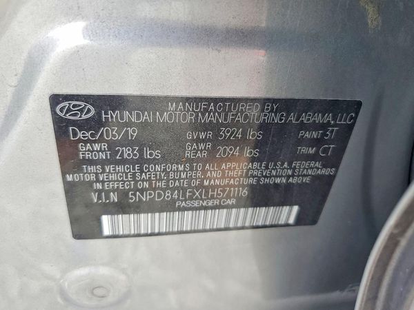 2020 HYUNDAI ELANTRA