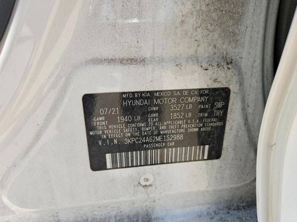 2021 HYUNDAI ACCENT SE & SEL