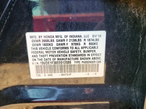 2014 ACURA ILX 20
