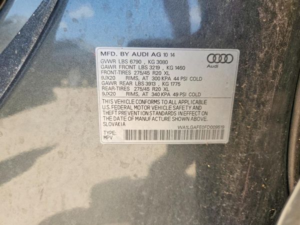 2015 AUDI Q7 Premium Plus