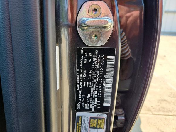 2016 KIA OPTIMA TOP