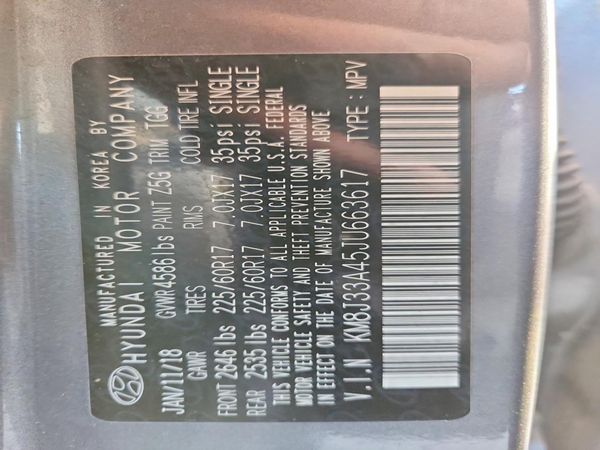 2018 HYUNDAI TUCSON