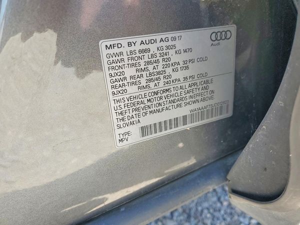 2018 AUDI Q7 quattro Premium