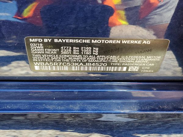 2019 BMW 330XI xDrive