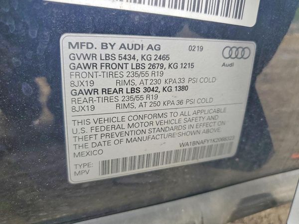 2019 AUDI Q5 quattro Premium Plus