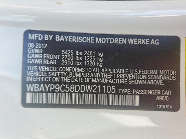 2013 BMW 650