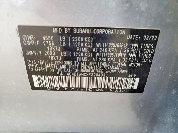 2023 SUBARU OUTBACK Limited