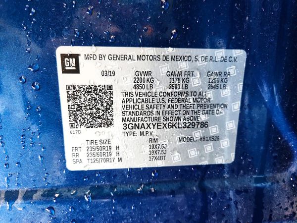 2019 CHEVROLET EQUINOX Premier (2LZ)