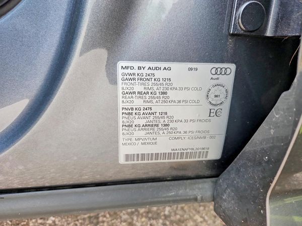 2020 AUDI Q5