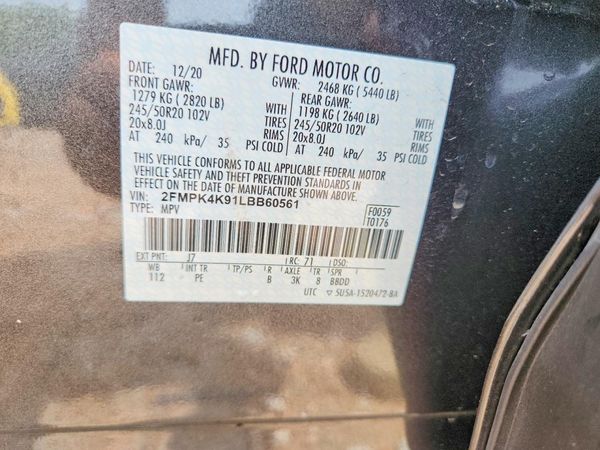 2020 FORD EDGE