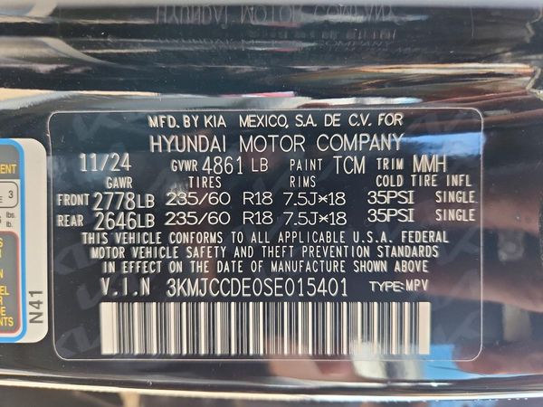 2025 HYUNDAI TUCSON