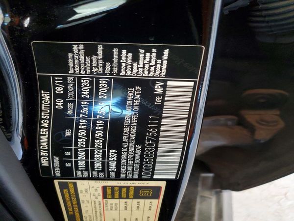 2012 MERCEDES-BENZ GLK GLK350
