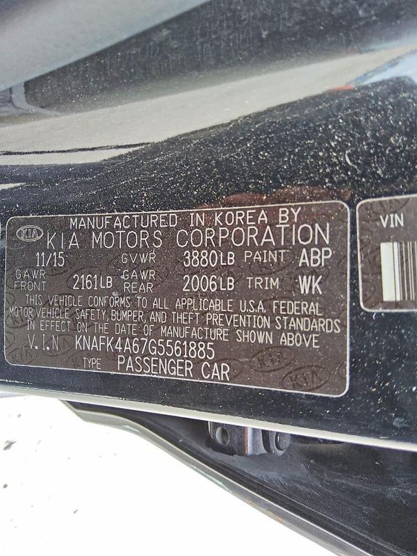 2016 KIA FORTE GL (Middle-Low Grade)