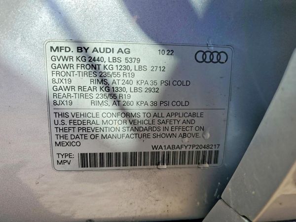 2023 AUDI Q5 quattro Premium