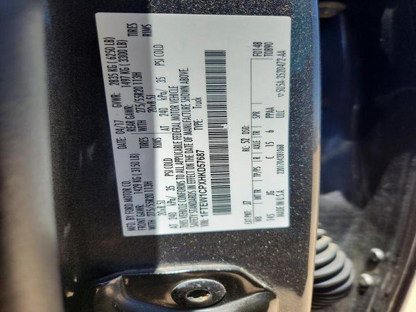 2017 FORD F150