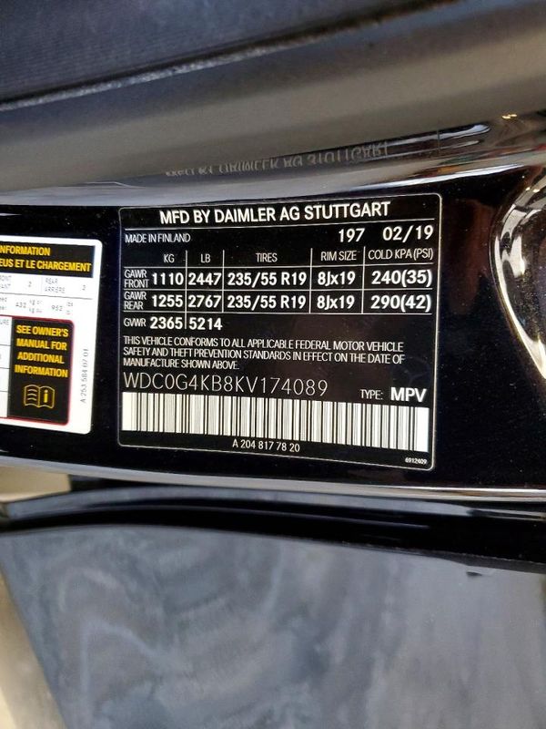 2019 MERCEDES-BENZ GLC GLC 300-4M