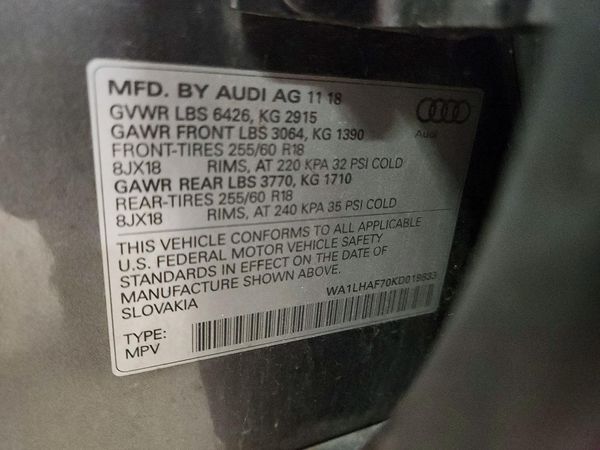 2019 AUDI Q7