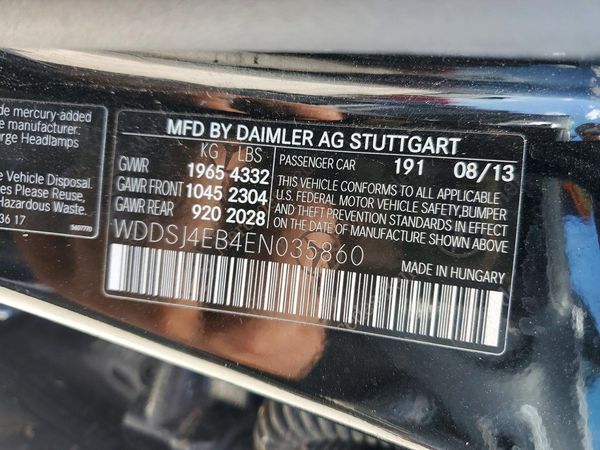 2014 MERCEDES-BENZ CLA CLA250