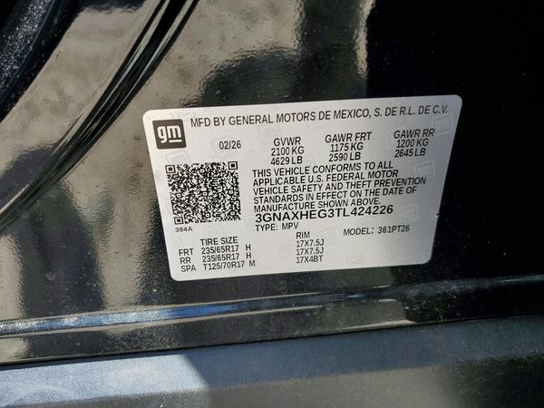 2026 CHEVROLET EQUINOX 1LT