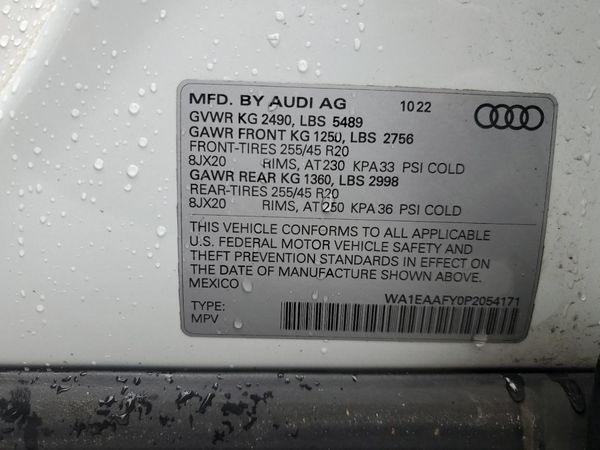 2023 AUDI Q5 PREMIUM PLUS 45