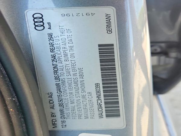 2017 AUDI A6
