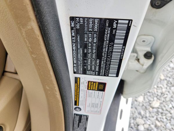 2014 MERCEDES-BENZ ML ML350 4-MATIC