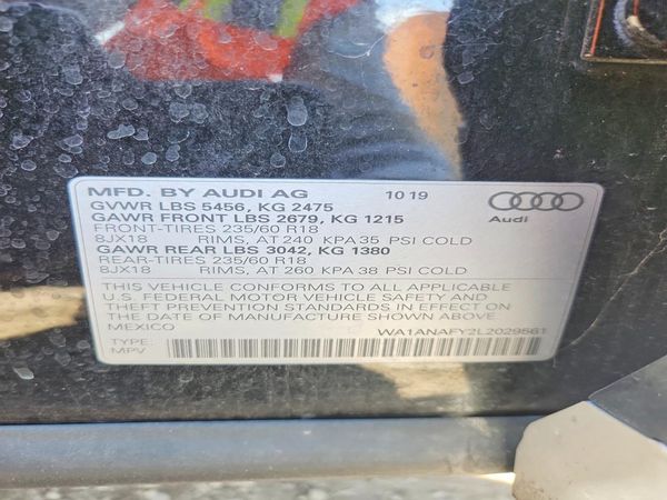 2020 AUDI Q5