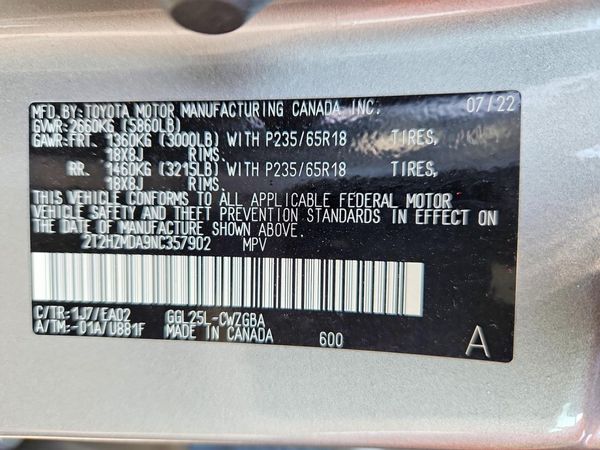 2022 LEXUS RX 350 Premium