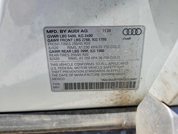 2021 AUDI Q5 quattro Premium Plus