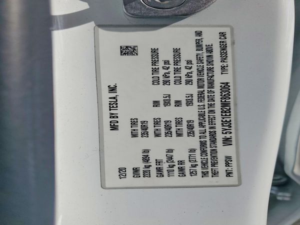 2021 TESLA MODEL 3