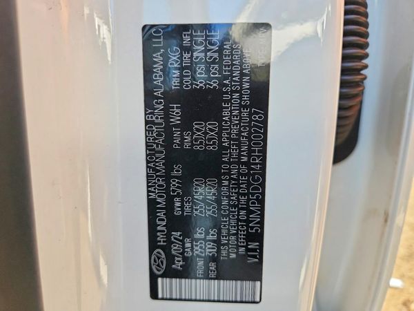 2024 HYUNDAI SANTA FE Calligraphy
