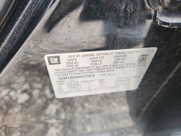 2017 CHEVROLET EQUINOX Premier