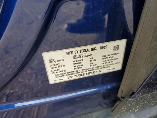 2023 TESLA MODEL X
